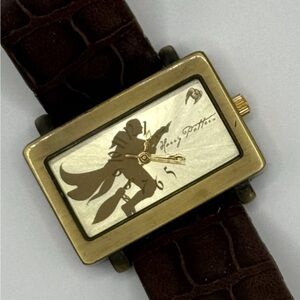 Warner Bros. Harry Potter Brown and Gold Watch